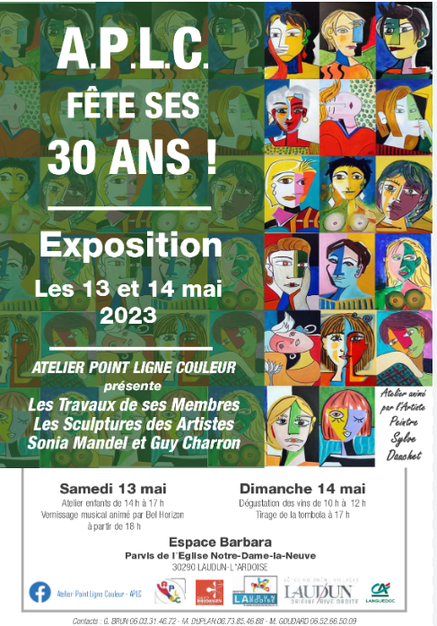 Espace Barbara. Parvis de l'Eglise Notre-Dame-La-Neuve . 30290 Laudun-l'Ardoise.
