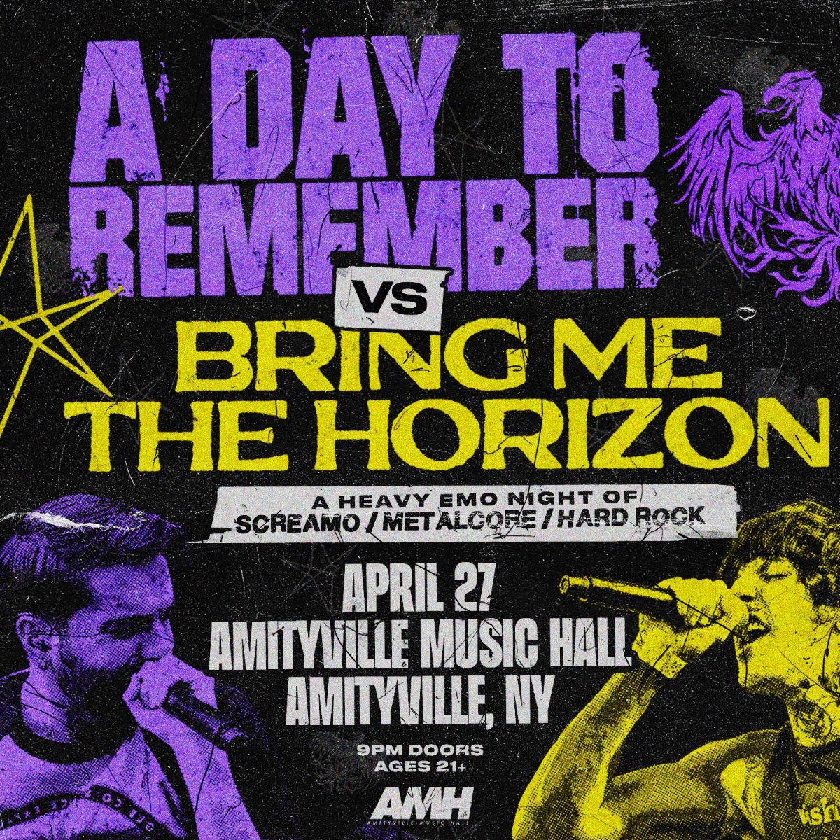 DJ-ing tomorrow at AMH :) and I’ll be playing much more than ADTR and BMTH, its more like a heavy emo dance night ✨