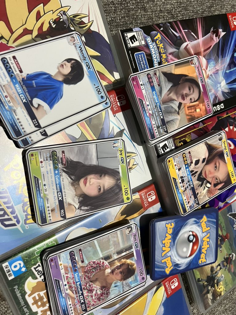 generalshin4's tweet photo. R to V manila con freebies by @generalshin4 

Pokemon themed Red Velvet TCG

-like? Rt? or just show my tweet on the Dday
-time &amp; loc: TBA
-limited qty 1:1
- open for trades but limited quantity

#RtoVinMANILA #RedVelvet https://t.co/vPm3h6qAjT