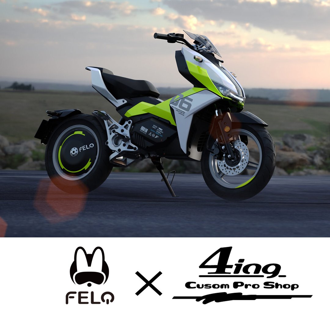 4ing_cps's tweet photo. 【九州初上陸】
新世代の電動スクーター FELO「FW-06」が4ingに入荷!近日中に店頭に並びますので、皆様のご予約・ご注文などお待ちしております!
#バイク #ebike #電動スクーター #FELO #FW06 #福岡 #北九州 #行橋 #4ing #4ingcustomproshop https://t.co/rUwf5G4sNK