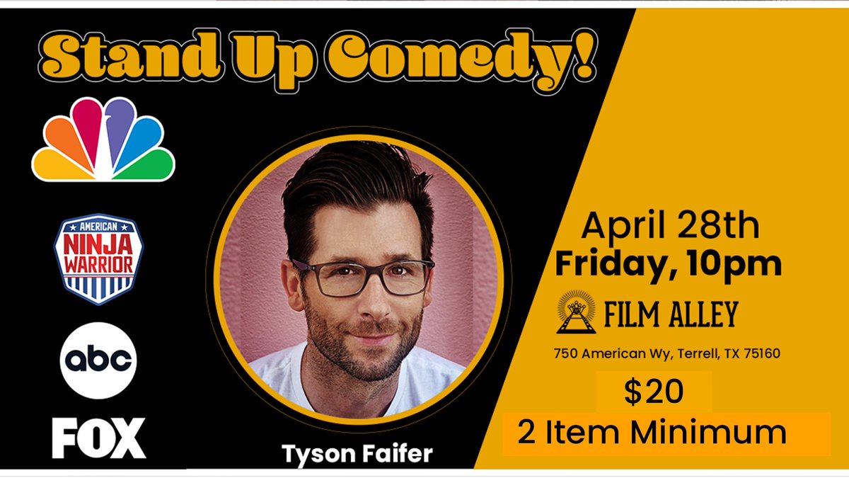 TheTCraig's tweet photo. Sup Twitter! I’m bad about posting stuff on here but I’m featuring this Friday in Terrell for Tyson Faifer. Holler if interested! #notHosting #middleSpot https://t.co/bEPdoZwQPj