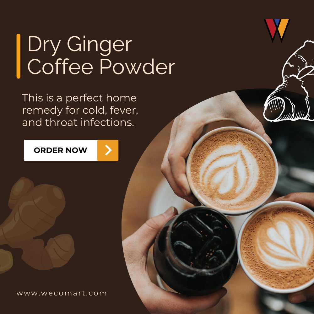 Experience the perfect balance of rich coffee flavor and spicy ginger kick to jumpstart your day. Give it a try and savor the delicious difference!

Buy now bit.ly/3NhBSIp
.
.
.
#DryGingerCoffee #SpiceUpYourMorning #CoffeeLovers #GingerKick #wecomart