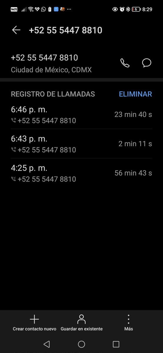 Marsinlovee's tweet photo. @AuditoriaGS @RicardoBSalinas @BancoAzteca @CondusefMX
El día de hoy recibí una llamada de un cargo no re conocido, la cual se me hizo extraña, revisando el número la llamada salió del número oficial de atención, durando esta 56 min en los que supuestamente https://t.co/YqYs6GfHdX