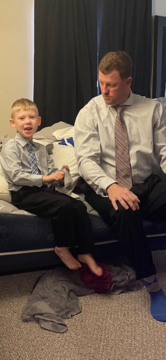 ShaneBurnison's tweet photo. Just two handsome dudes getting ready…. https://t.co/yJ3HD3QZVx
