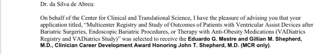 Adrian da Silva (@adrianjdasilva) on Twitter photo Hopefully, this will help us improve the clinical practice for patients with end-stage heart failure and obesity. Thank you very much for this exciting opportunity <a href="/MayoClinicCV/">Mayo Clinic CV</a> <a href="/MayoTransplant/">Mayo Clinic Transplant</a> <a href="/MCTransplntSurg/">Mayo Clinic Transplantation Surgery</a>
Superb mentors: <a href="/ShannonMDunlay/">Shannon Dunlay</a> <a href="/clavell_maria/">Maria Collazo Clavell</a> Hopefully, this will help us improve the clinical practice for patients with end-stage heart failure and obesity. Thank you very much for this exciting opportunity <a href="/MayoClinicCV/">Mayo Clinic CV</a> <a href="/MayoTransplant/">Mayo Clinic Transplant</a> <a href="/MCTransplntSurg/">Mayo Clinic Transplantation Surgery</a>
Superb mentors: <a href="/ShannonMDunlay/">Shannon Dunlay</a> <a href="/clavell_maria/">Maria Collazo Clavell</a>