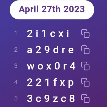 BotJava1's tweet image. #Gariminingcodes
💕🇬 🇮 🇷 🇱 🇸💕
invite.chingari.io/girls1x
3c9zc8
wox0r4
2i1cxi
221fxp
a29dre
💕THANKS BHROTER /SISTER MUAAACH💕
👍❤️🙏😇
