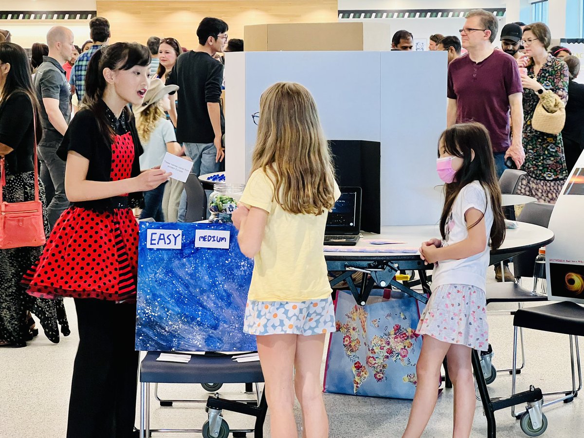 HTCharlotteChen's tweet photo. A star just started! So proud of her working hard in ISP and present it confident to people tonight.  Thanks to @BCE_BlueJays TAG teachers and @TheMaybaum for supporting and guiding her always. 
#RRISDTAGISPshowcase https://t.co/HCAtQLp9K1