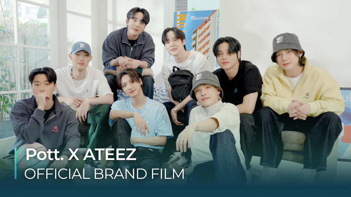 pott_official's tweet photo. In My Pott. with ATEEZ

🔗https://t.co/mkwxCvMeJ4

ATEEZ X Pott. 브랜드필름 공개🎬​

2023.4.27 17:00 (KST) Coming soon

#에이티즈 #ATEEZ #pott #포트 @ATEEZofficial https://t.co/HrRNJFwNOT