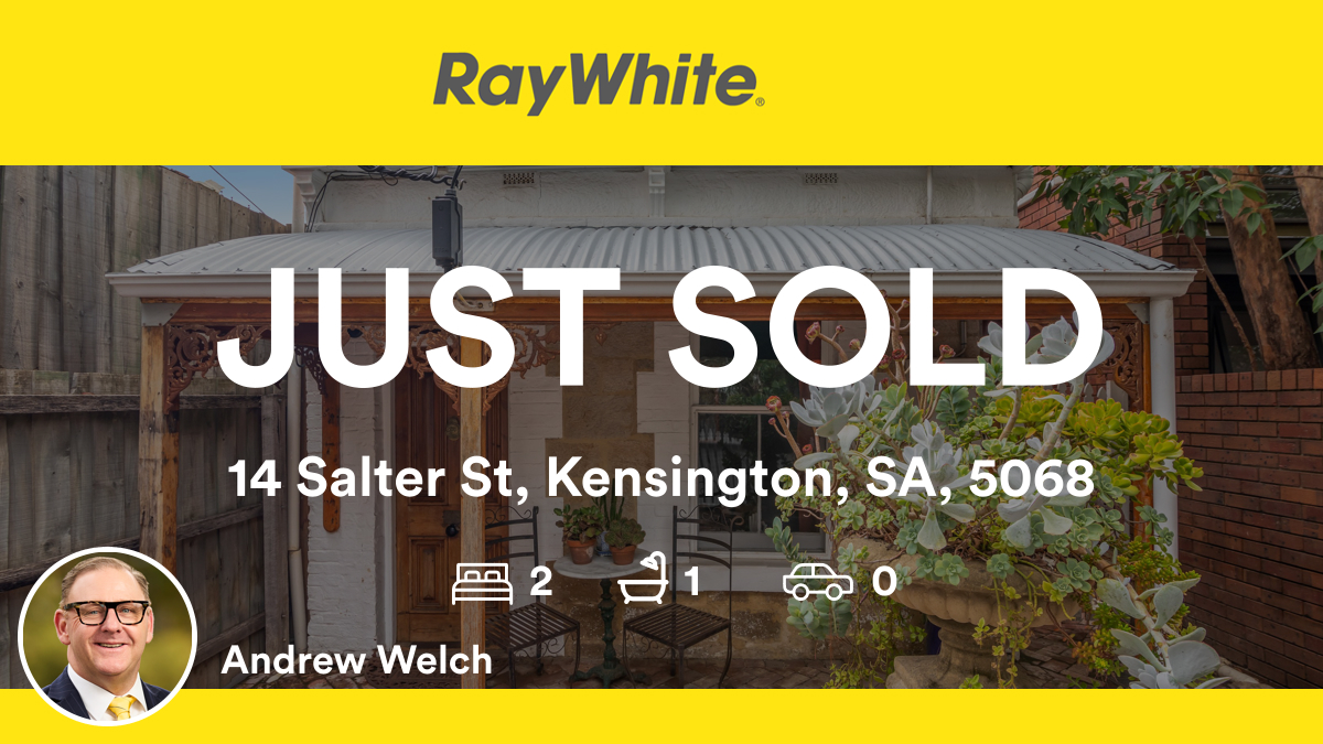 🛌 2 🛀 1
📍 14 Salter St, Kensington, SA, 5068

My latest sale on RateMyAgent.

rma.reviews/dFmjWjB7HrrQ

...
#ratemyagent #realestate #Ray_White_Kensington