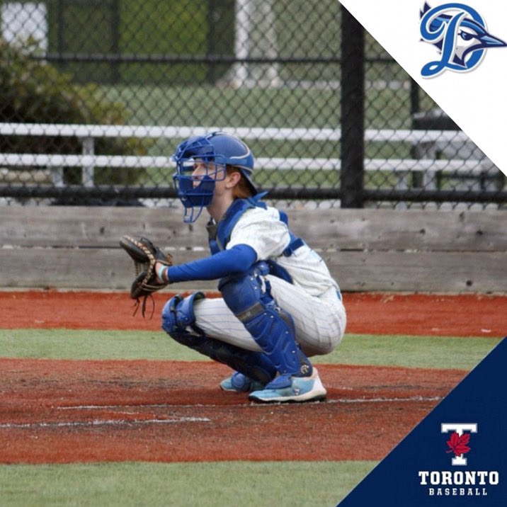 MattFischerBSBL's tweet photo. I am very excited to announce I will be furthering my education and baseball career at the University of Toronto. I would like to thank my parents, coaches, teammates, and everyone who has supported me throughout my journey. Go Varsity Blues! #BLEEDBLUE https://t.co/6JspF6PNDF