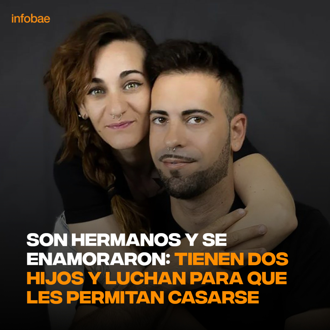 infobae's tweet photo. Son hermanos y se enamoraron: tienen dos hijos y luchan para que les permitan casarse | Por Gisele Sousa Dias https://t.co/uZoAhDKoAd https://t.co/RtViOnWC3c