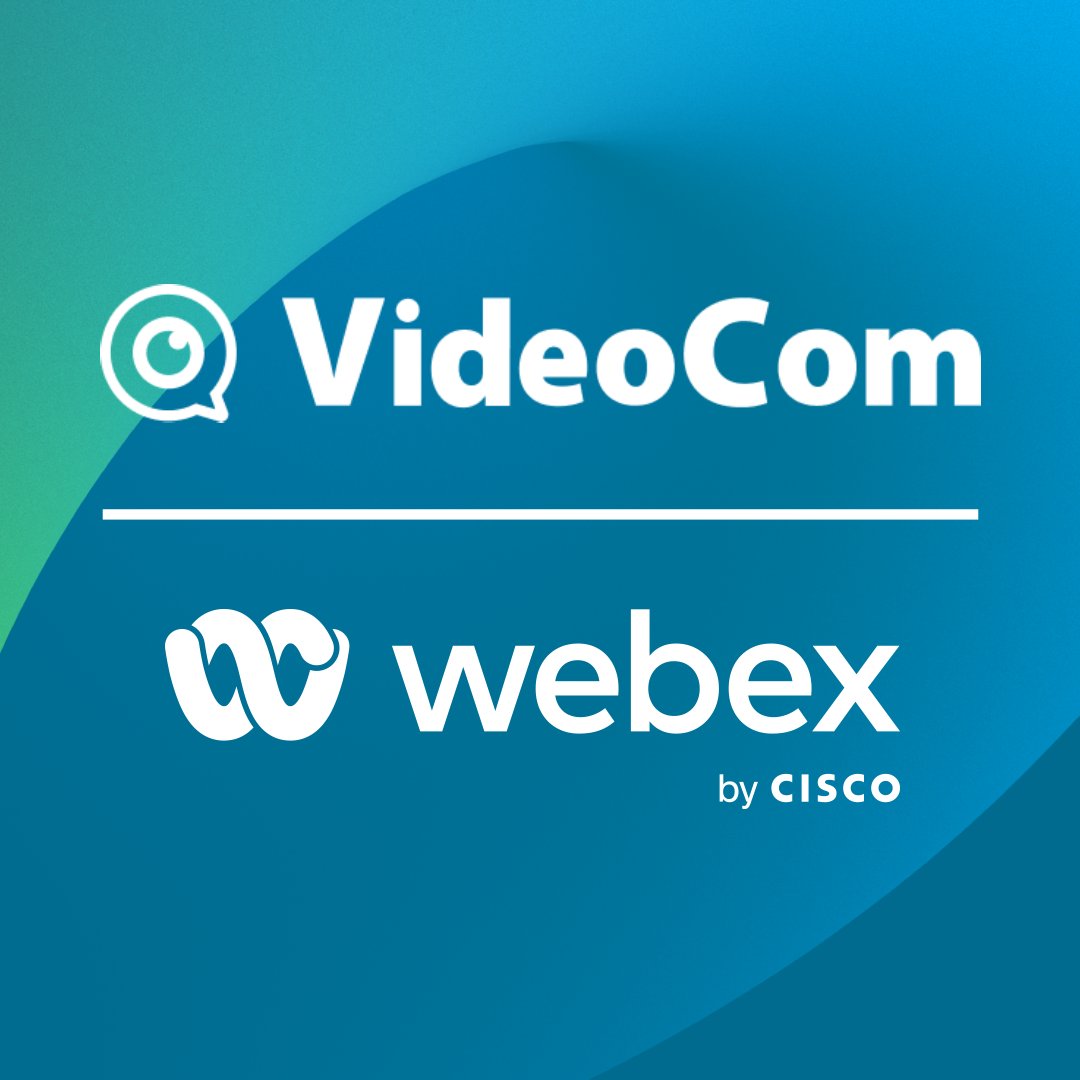 VideoComHQ's tweet photo. We're super excited to be partnering with @Webex 

VideoCom is now officially available on the #WebexAppHub 🎉

Go try it today: https://t.co/jXrrOvmjIA #Webex https://t.co/SJARmie3Dy