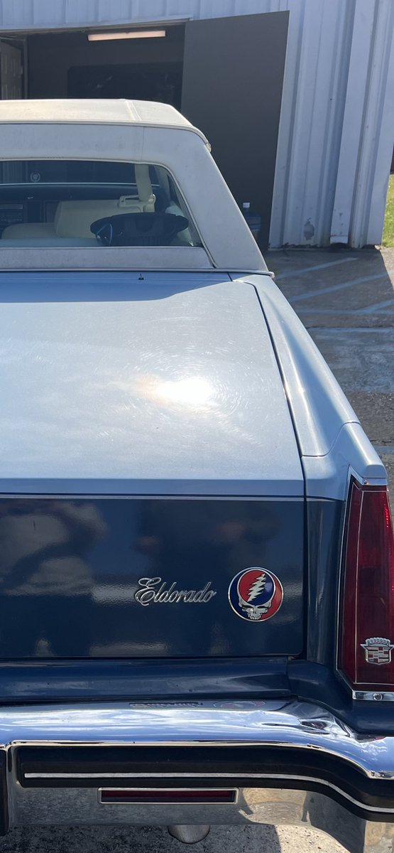 Earlier today, I saw a Deadhead sticker on a Cadillac. And I smiled.