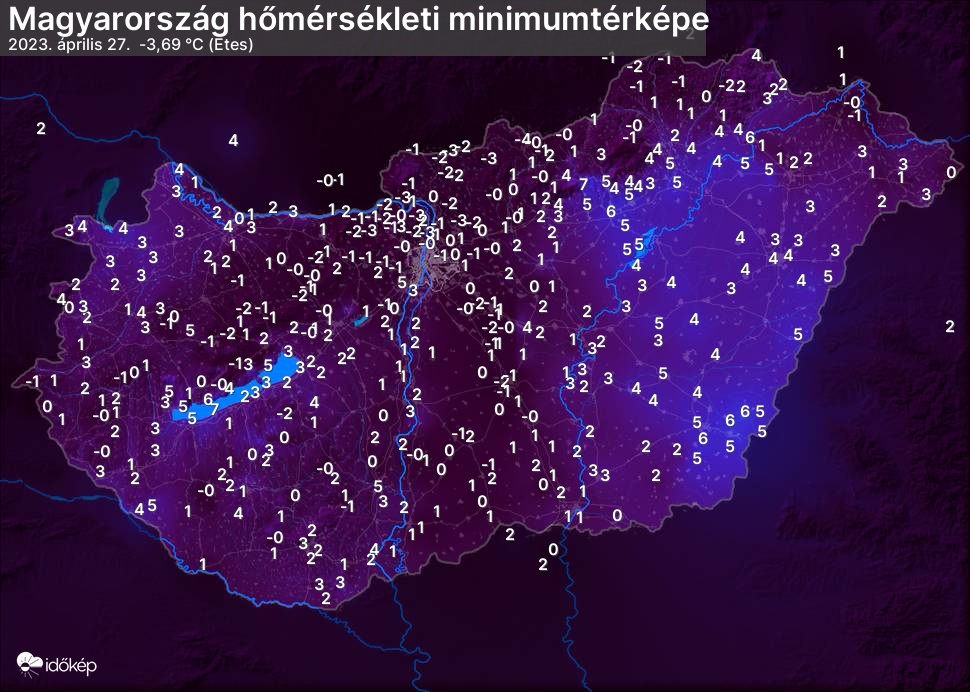 idokep's tweet photo. 😍Ilyen gyönyörű volt a napokban a Tejútrendszer a hortobágyi pusztaságon. Hideg a reggel, főként északon, a főváros környékén, a Duna-Tisza közén és a Dunántúli-középhegységben fordul elő gyenge fagy👉https://t.co/FF8DvWPBDC
/Fotó: Kövesi Péter és minimum hőmérsékleti térképünk/ https://t.co/gjBH6epN6z