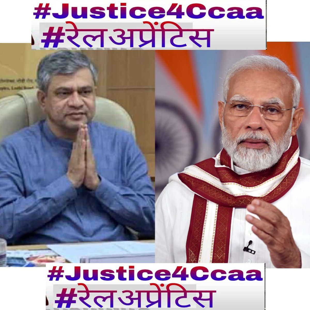 CHANDRAKAMALSO1's tweet photo. @narendramodi #रेलअप्रेंटिस_को_सीधी_भर्ती_दो 
#GmPower_4CCAA 
#Justice4Ccaa
@AshwiniVaishnaw 
@DoPTGoI 
@g20org
2016 se pehle RailApprentice ko GM power se Rail main samayojan hota tha,unhe fir se lagu kare Railway main OLD GM power✍️✍️I hope are you serious 🙏 https://t.co/H0c8uOLxJ4