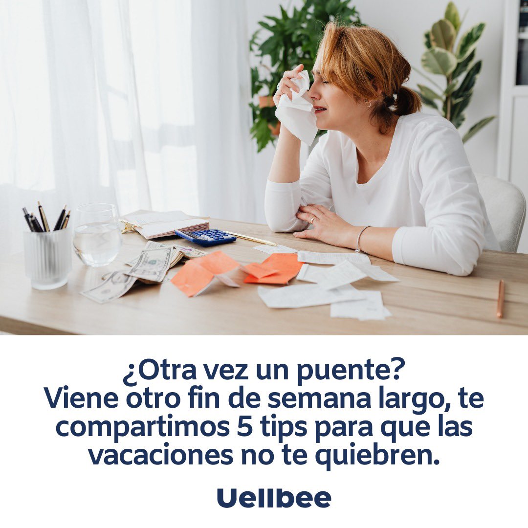 uellbee's tweet photo. ¡Yupiiiiiii! ¡Días libres! Y luego recuerdo que seguro gastaré mucho para darme una escapada que no tenía presupuestada… 😖
Que el puente no te quiebre. Lee aquí: https://t.co/cI0G6BLoWk https://t.co/15Ep9nd9GN