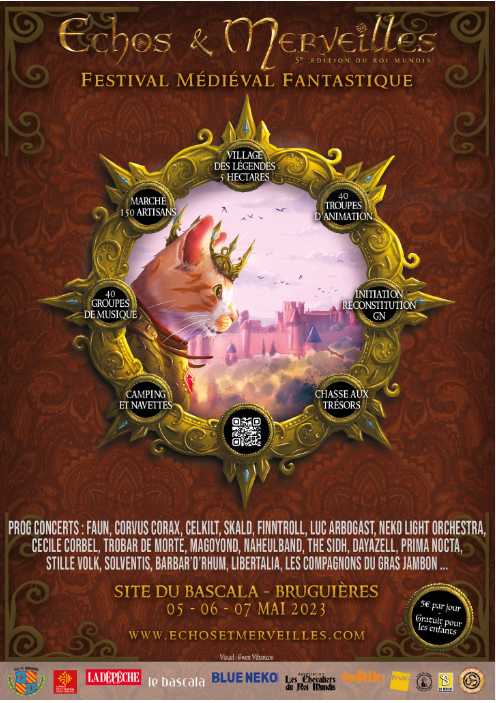 Festival Echos et Merveilles à Bruguières (31) 
"Echos &amp; Merveilles"  une référence pour ces artisans, ces cultures, ces artistes, ces visiteurs en cultivant plusieurs ambitions comme rassembler la plus grande programmation musicale 

ladepeche.fr/2022/04/20/ten… via <a href="/ladepechedumidi/">La Dépêche du Midi</a>