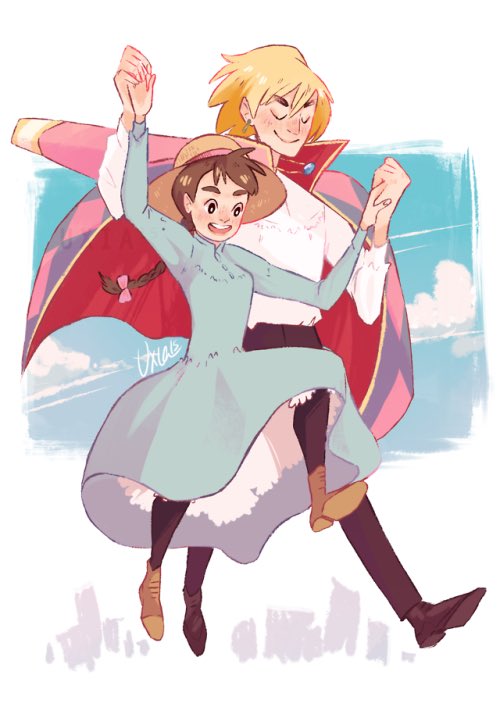 cocomoki's tweet photo. These embody book howl so well!! It’s like the perfect combination of book and movie!! Ugh I’m in love 😭 https://t.co/sm5eqoAA2R