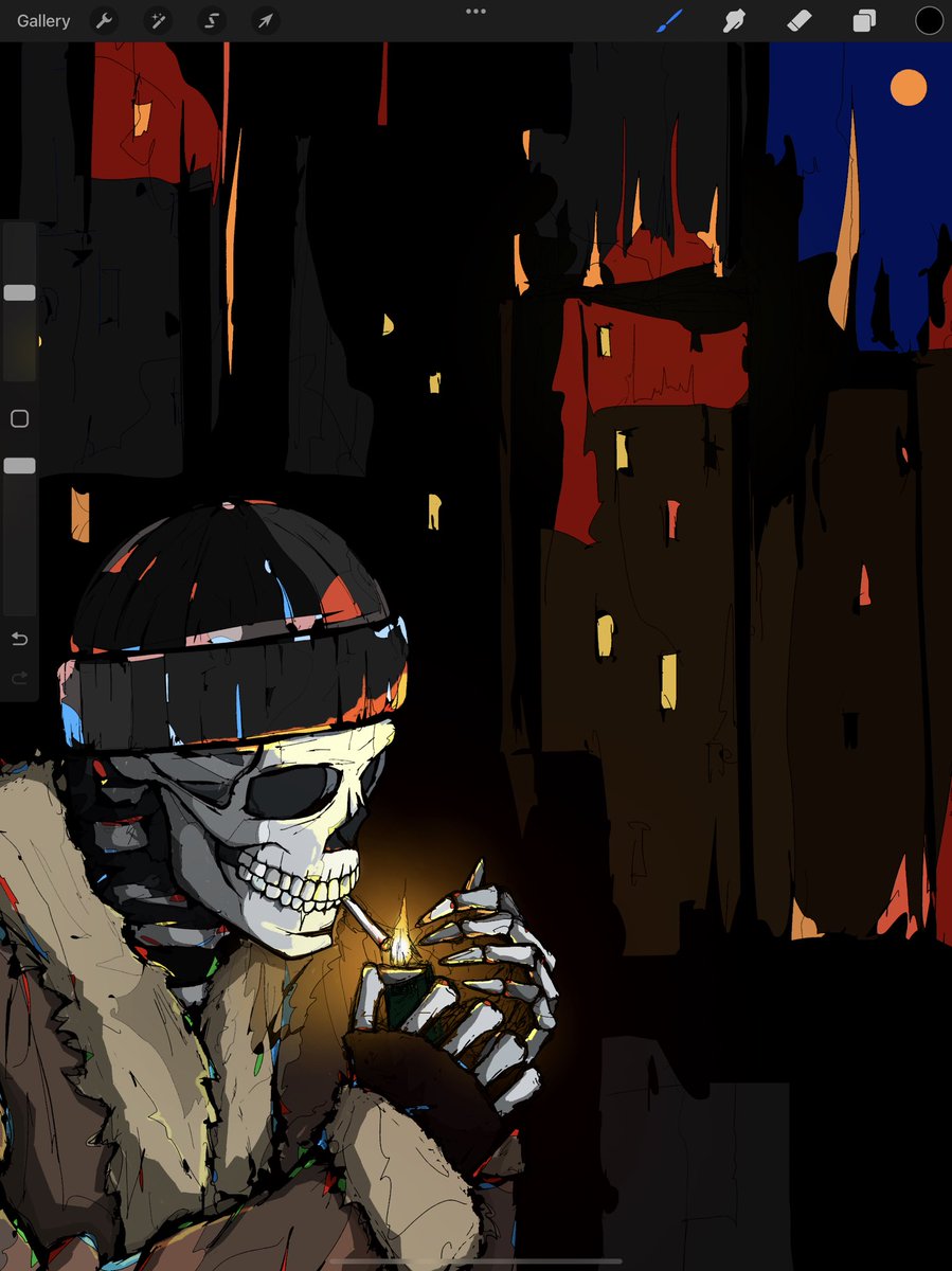 GM 💀🤘 #WIP ‘Indifference’