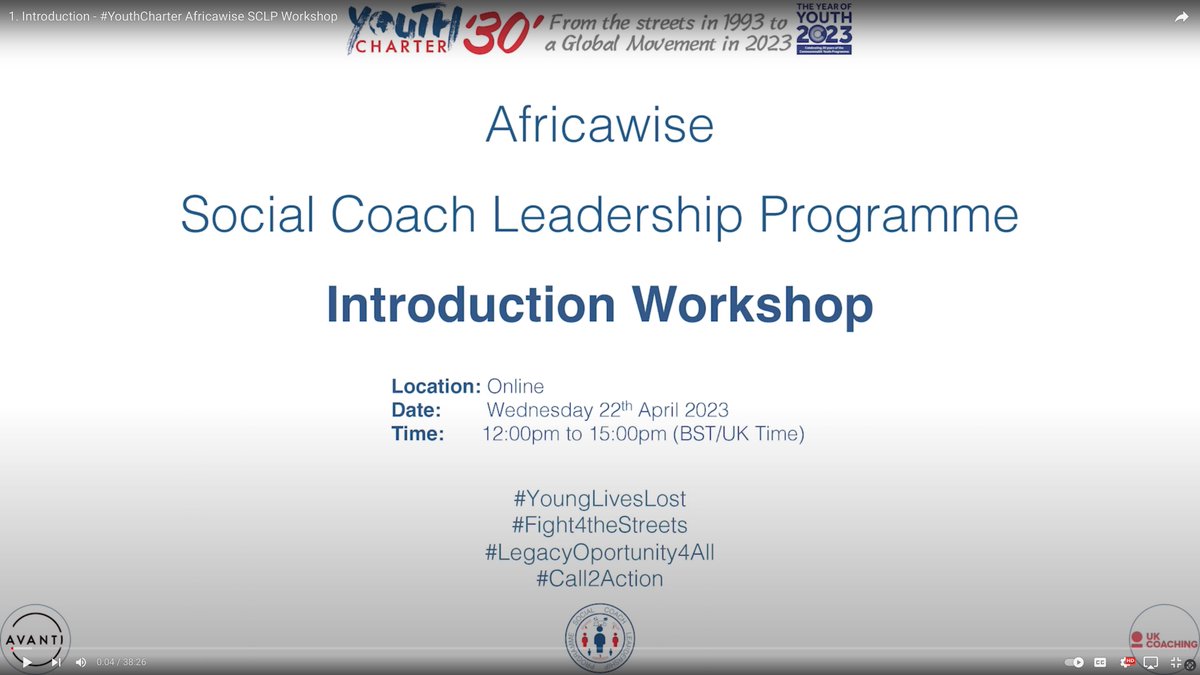 YOUTHCHARTER's tweet photo. Thank you to the #YouthCharter Africawise SCLP Workshop participants who represented a Global Community of Extraordinary Social Coaches…  

See: https://t.co/bUrNj9VoFF

#YouthofYouth 
#YoungLivesLost 
#Fight4theStreets 
#Call2Action 
#LegacyOpportunity4All https://t.co/ZUb1oVuY0h