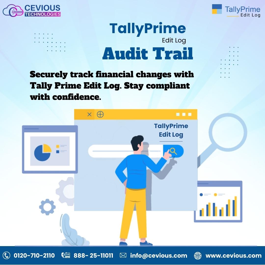 TallyERPService's tweet photo. Stay Compliant and in Control with Tally Prime's Edit Log Audit Trail for Secure Financial Data Tracking.
.
.
#TallyPrime #FinancialDataSecurity #AuditTrail #StayCompliant #CeviousTechnologies #SecureYourData #FinancialCompliance #TallySolutions #BusinessProductivity #tally https://t.co/rd7zuJmbt4