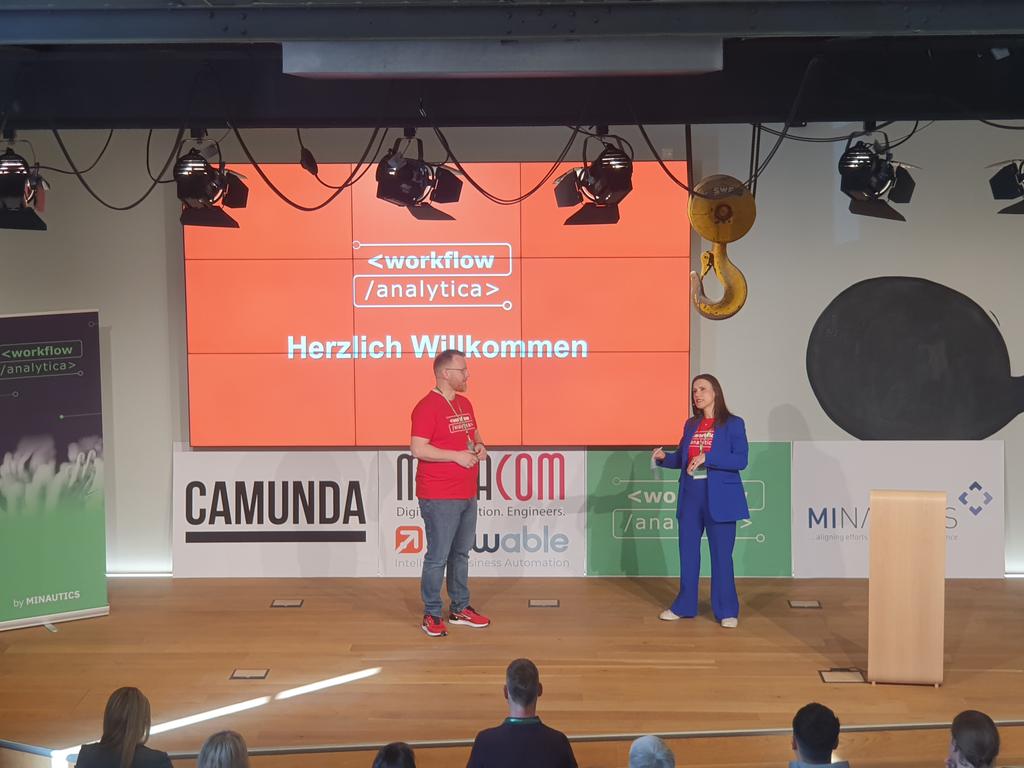 Es startet... Björn eröffnet die <a href="/WfAnalytica/">WorkflowAnalytica</a> 2023.