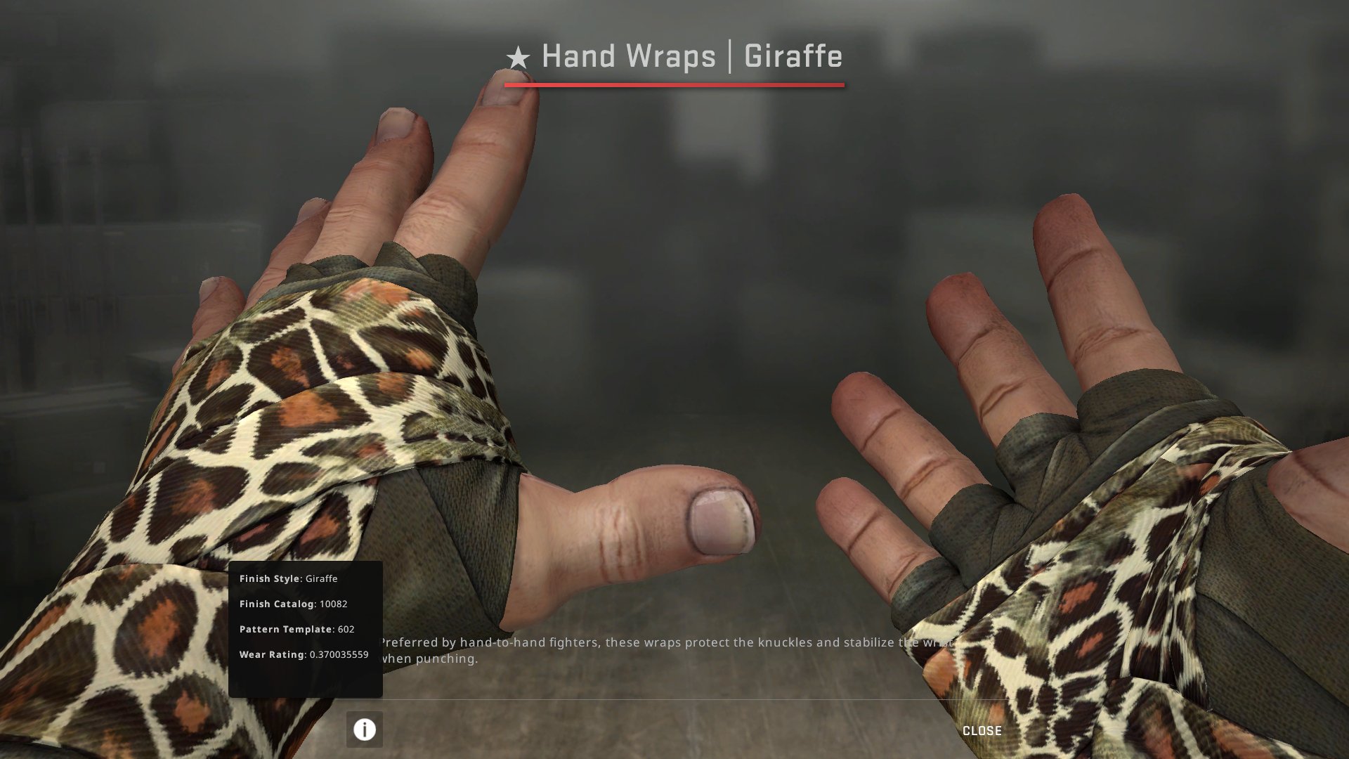 Saph on Twitter "🔥 CSGO GIVEAWAY 🔥 🎁 Hand Wraps Giraffe (100) ️ TO
