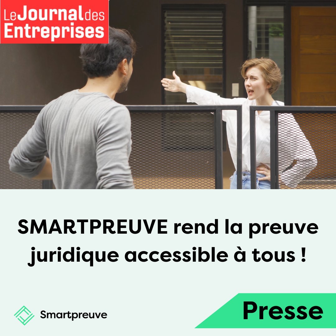 « Entre la simple photo ou vidéo, preuve discutable au regard du droit parce qu’elle peut être trafiquée, et le constat d’un commissaire de justice qui a force probante absolue, il y a désormais Smartpreuve. »
👀 En savoir plus en page 28 : lejournaldesentreprises.com/liseuse/region…