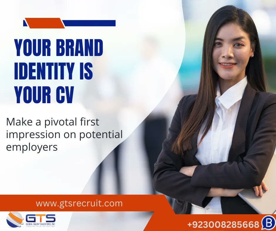 GTSRecruit's tweet photo. Build your CV in a way that reflects your 
brand identity. 

Dress in a way that makes the first 
impression as the best 

Email: info@gtsrecruit.com 
WhatsApp: +92-3008285668 

#cv #cvwriting #resume #recruitmentagency #executivesearch #NationStandswithCJP #MuradSaeedForPeace https://t.co/3CCG8rIaYg