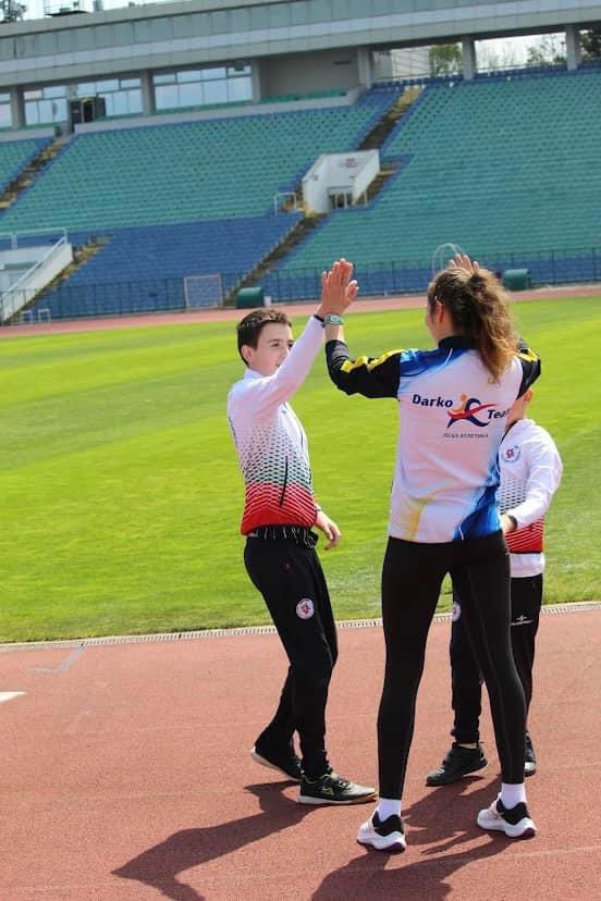 Last Sunday - We invited children with disabilities to training at the "Vasil Levski" stadium. They ran together with #DarkoTeam kids.

The training was part of the European initiative "United in diversity through grassroots sport". 🇪🇺 m.facebook.com/story.php?stor…