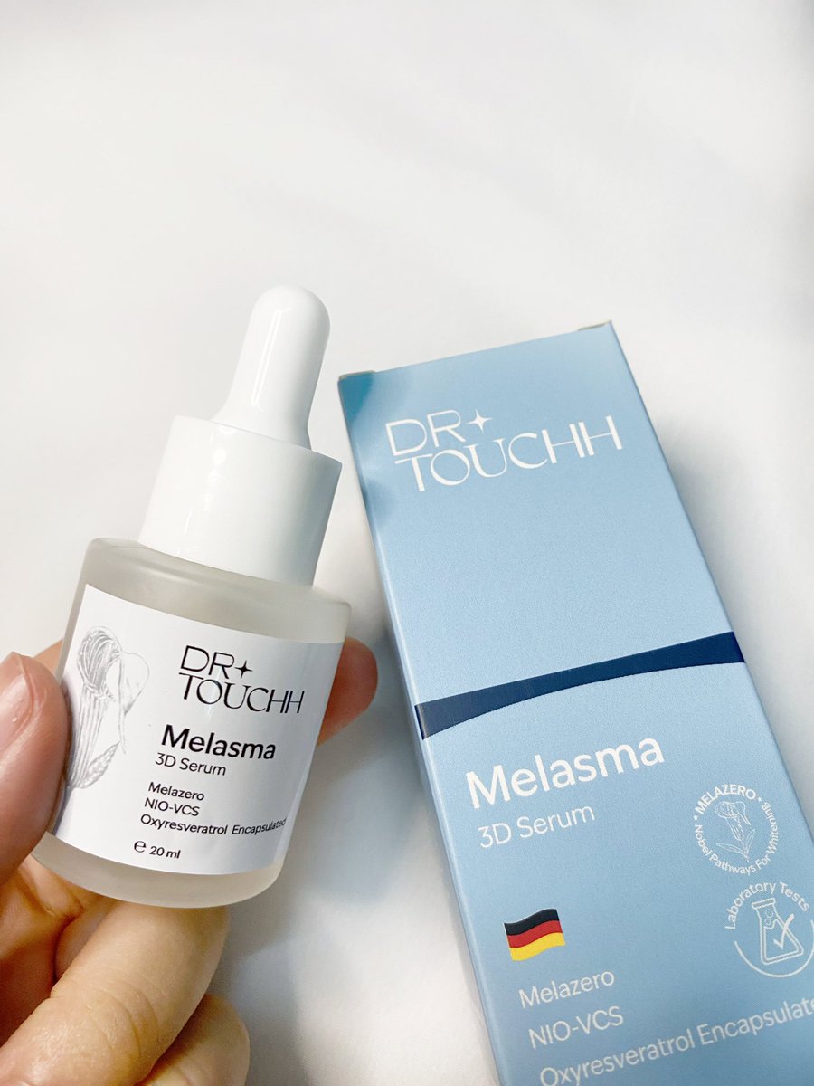 _JP021_'s tweet photo. แนะนำเซรั่มตัวเด็ดจาก Dr.touchh ✨ Melasmaเซรั่มบำรุงผิวหน้าช่วยยับยั้งการสร้างเม็ดสีผิวเมลานิน ตั้ง���ต่ต้นตอใต้ชั้นผิวหนัง สลายและป้องกันการเกิดฝ้า กระ จุดด่างดำ ได้แบบตรงจุด และยังช่วยปรับผิวหน้าให้กระจ่างใสภายใน 7 วันอีกด้วย #DrTouchh #ฝ้า #ฝ้าแดด #ฝ้าฮอร์โมน https://t.co/rB3EyxzC14