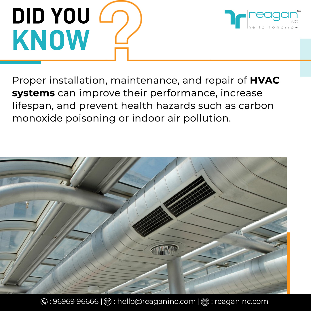 📌Get in touch with us for more information.
🔗 reaganinc.com
📞 +91-9696996666
.
.
.
#reaganinc #hvacsolutions #hvac #aircon #airquality #education #healthyenvironment #airqualityindex #airpollution #qualityair #technology #airconditioning