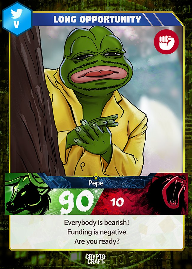 I started making Crypto Craft cards. Meme goes on!
#pepe #frog #manga #berserk #NFT #btc📷 #bitcoin📷 #meme #crypto
