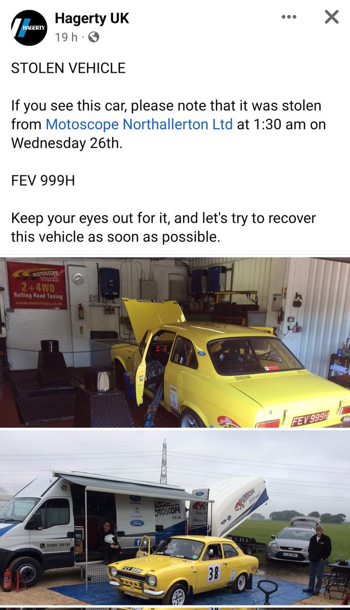 joncoupland's tweet photo. STOLEN

FEV 999H

Please share https://t.co/f1K7tYjzif