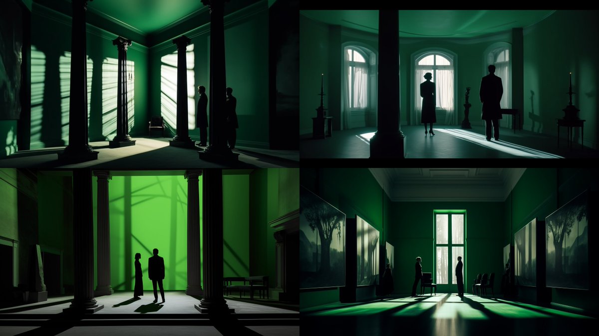 selavy404's tweet photo. been trying to create some experimental theater sets for the #films I love with #midjourney . Will share them here as I create them. 

Starting with this with Hitchcock. What film is this? https://t.co/YnEd3vvtve