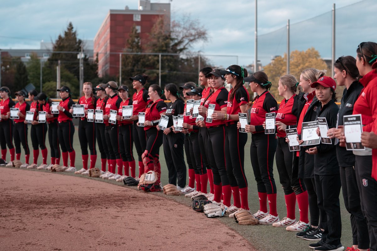 "More than a game"

Bringing awareness to mental health with <a href="/UWSoftball/">Washington Softball</a> tonight.

#TogetherWeSoar #btw