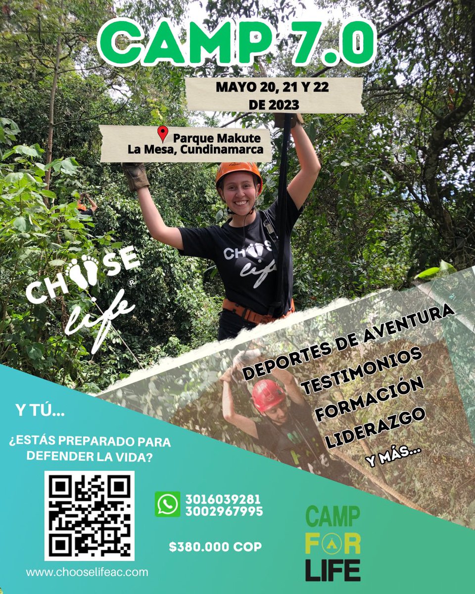 ChooseLifeCo's tweet photo. Ya casi nos vemos⛺️🙌🏼 https://t.co/QS9yMFzmOq