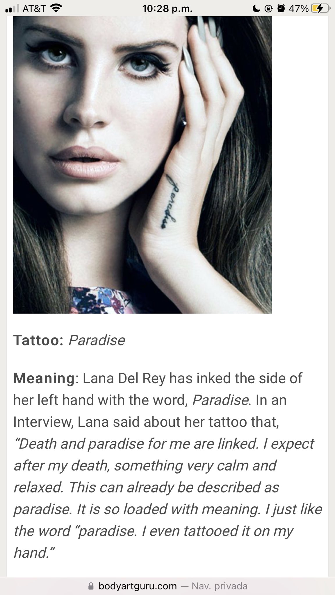 Lana Del Reys tattoo copy kittens  Page 8  Lana Thoughts  LanaBoards  Lana  Del Rey Forum