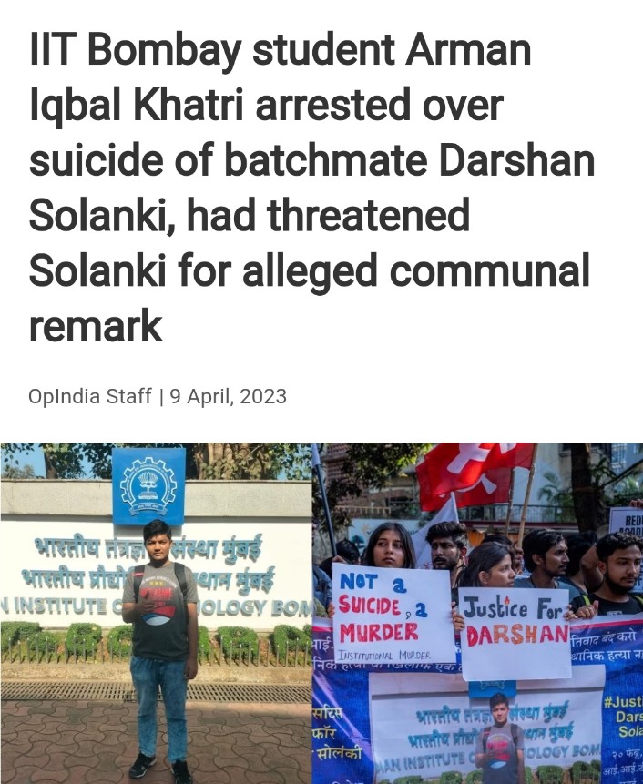 total_woke_'s tweet photo. @Navayan Man angry that he couldn't milk the two suicides of SC &amp; ST that happened this year because the accused are his owners, Saif and Armaan. Hence trying to spread hate to make people forget who is the real danger to everyone's safety. Transparent like his missionary papa's undies. https://t.co/BsOiC0TuIe