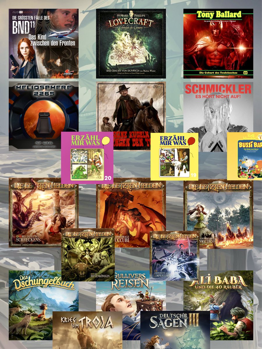 MaritimVerlag's tweet photo. Die morgigen Highlights…! 🤯🕺
#maritimverlag #holysoft #winterzeitaudiobooks #hörspiel https://t.co/PyNiDb2BMt