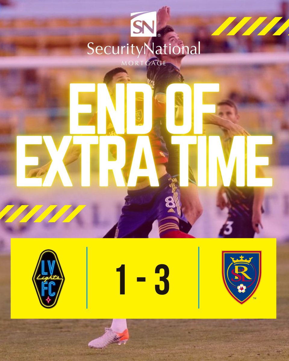 lvlightsfc's tweet photo. Heart broken 💔, but proud of the fight we had against an @MLS team.

Good game @realsaltlake 🤝

#VivaLights ⚽️🎉 | @SNmortgage https://t.co/DnX82oomRN