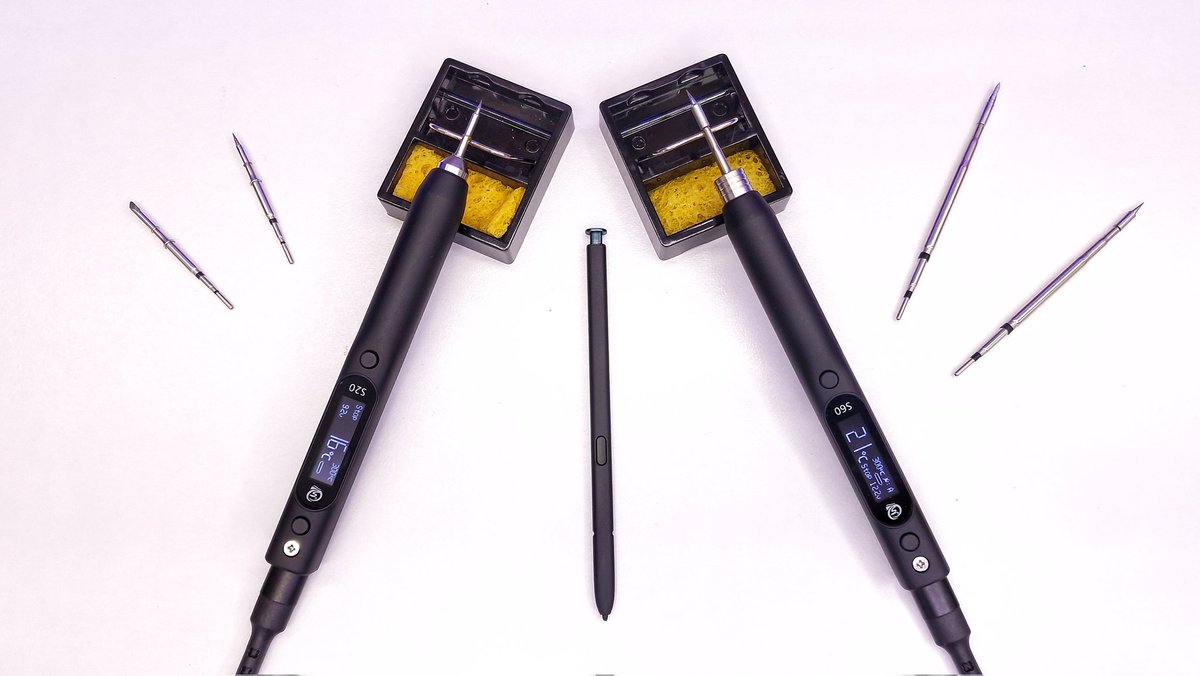 youtu.be/P0KWRvxC9EQ
Sequre S20 and S60 Nano Soldering irons like a Pen (Anti-Static Soldering Iron)
#ErCanEverything #YouTube #New #Video #Nano #SolderingIron