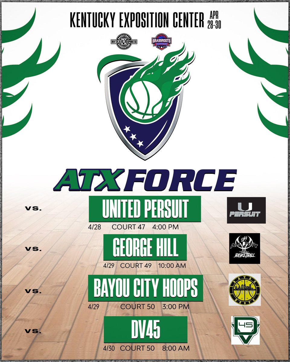 <a href="/ATXForce/">ATXForce24</a> at <a href="/ny2lasports/">NY2LA SPORTS</a> this weekend in Louisville…Come check out some of our Texas talent…