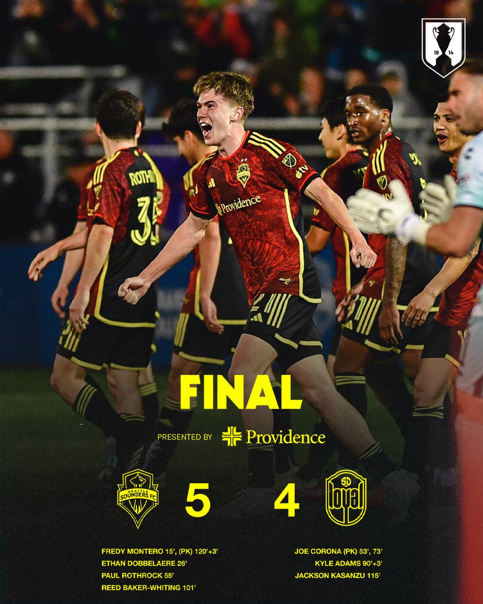 SoundersFC's tweet photo. The quest for another trophy continues 🏆 https://t.co/Vvm91SodfS