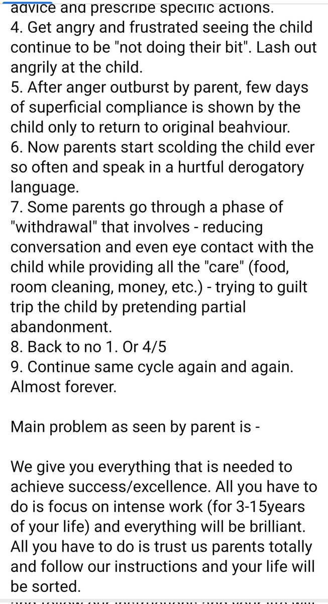 docbhooshan's tweet photo. A parent frustrated with lack of motivation and effort by their children. 

What is your view of this situation? What is the way out?
All thoughts are welcome. https://t.co/03hmTw1CnP