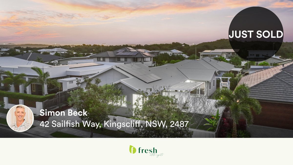 🛌 3 🛀 2 🚘 2
📍 42 Sailfish Way, Kingscliff, NSW, 2487

My latest sale on RateMyAgent.

rma.reviews/5r402It01Xkz

...
#ratemyagent #realestate #Fresh_Estate_Agents