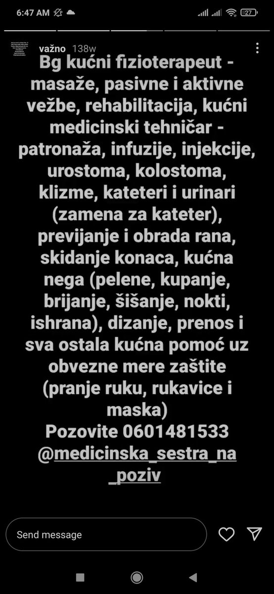 maca_mau's tweet photo. Ko ce da javi Narodnom Frontu da je instrumentarka Jelena u vreme korone osnovala "JELENA I TIM" i preko instagrama nudila medicinske usluge?
Sa njom u timu je neka Dragana koja prodaje klompe
Gospodje su ljudima izlazile na teren i davale terapije
INFO SA IG https://t.co/bZK1hImbMi