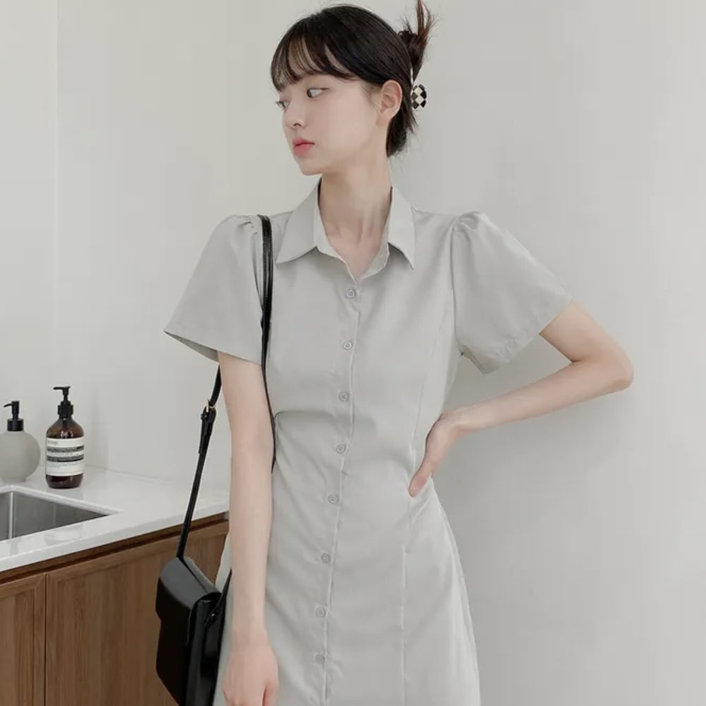 bona_preorder's tweet image. [#พรีออเดอร์] 스페셜 셔츠 반팔 원
피스 #ably
Color:light gray,navy,black
ราคา 750฿
มัดจำ50%
#พรีเกาหลี #หิ้วเกาหลี #รับหิ้วสินค้าเกาหลี #แฟชั่นเกาหลี #เสื้อผ้าเกาหลี #ชุดเดรส #เดรสเกาหลี