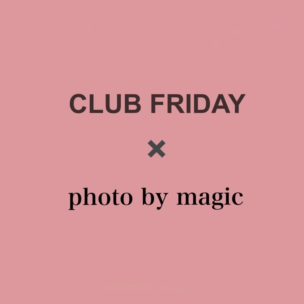 photo_by_magic's tweet photo. 【CLUB FRIDAY 出張コラボ決定！】

明日4/28(金)
クラブイベント「CLUB FRIDAY」に
セルフフォトスタジオ⁡ photo by magic が
出張コラボします📸

✨無料で1組5分間セルフフォトが撮り放題✨

場所：横浜駅直通「アソビル」地下1F YOKOHAMA COAST garage+
時間：18:00～21:00くらい迄

#CLUBFRIDAY https://t.co/I9FVcTW4oI