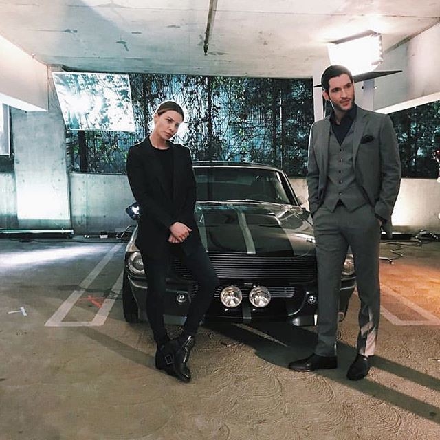 Luciferislove74's tweet photo. When you know you are the coolest people on the planet..#LuciferNetflix #lucifermorningstar #detectivedecker #deckerstar⨠#tomellis https://t.co/JXqp6EV60W